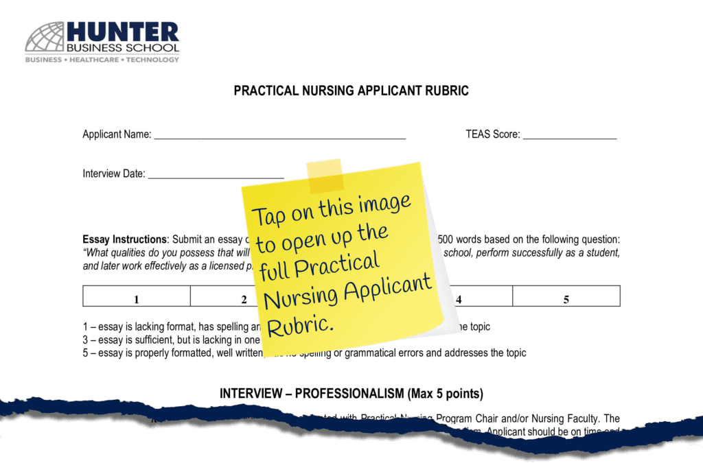 Things to know when applying for Hunter Business School's Practical Nursing program