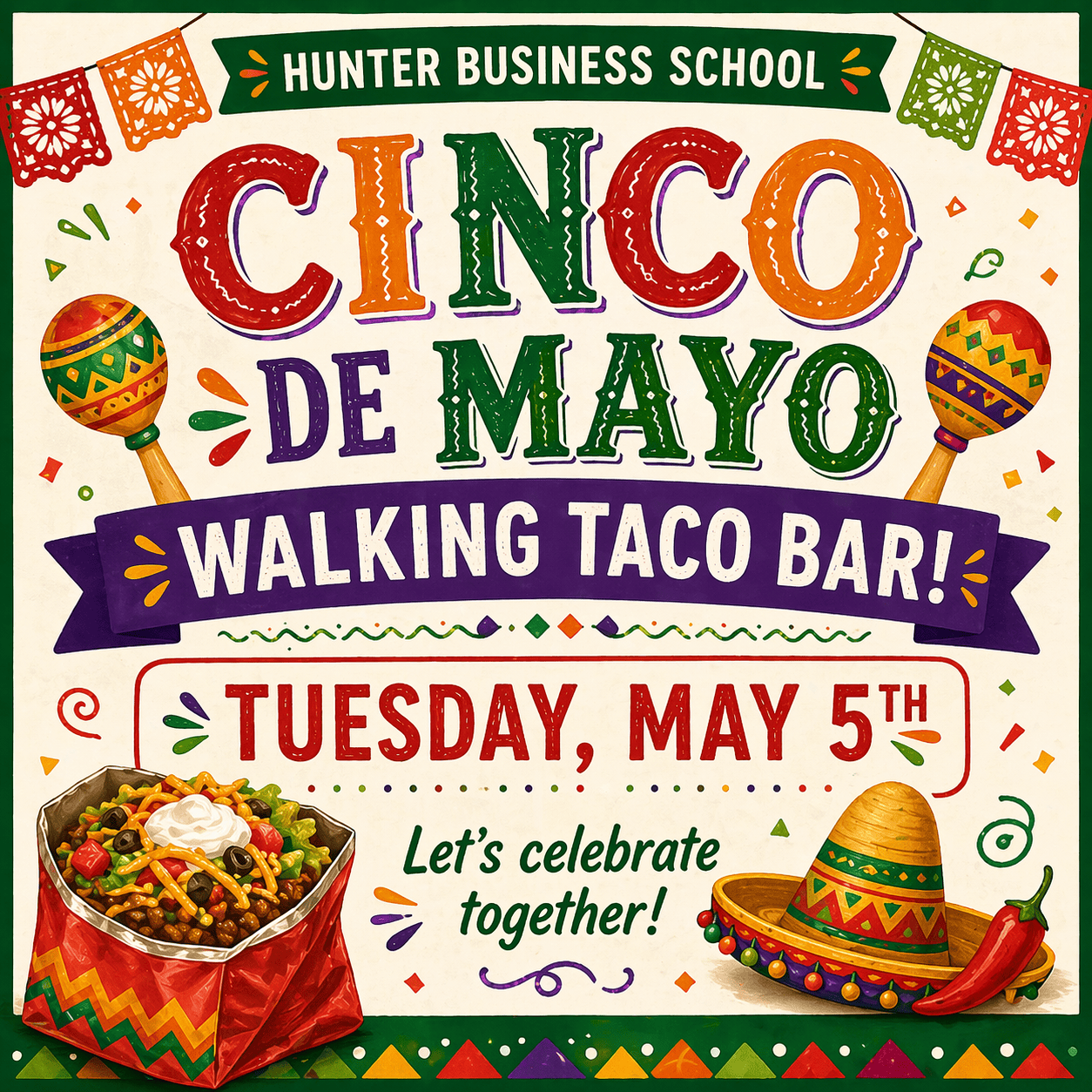 Cinco de Mayo at Hunter Business School
