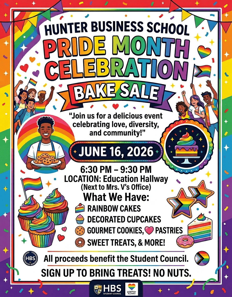 Hunter Business School Pride Month